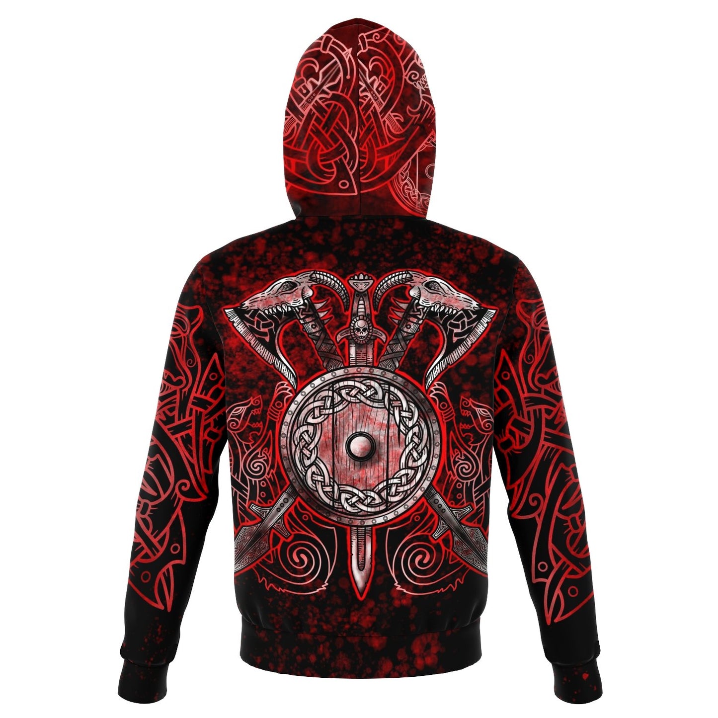 Berserker Warrior Cotton Hoodie - VikingsBrand