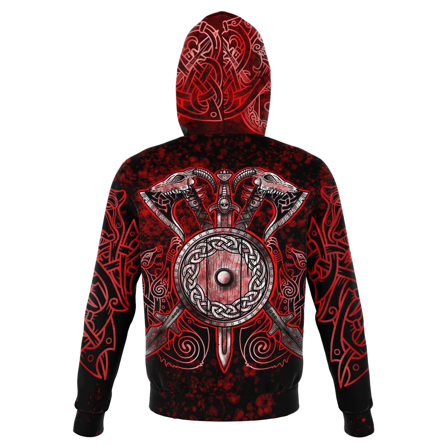 Berserker Warrior Cotton Hoodie - VikingsBrand