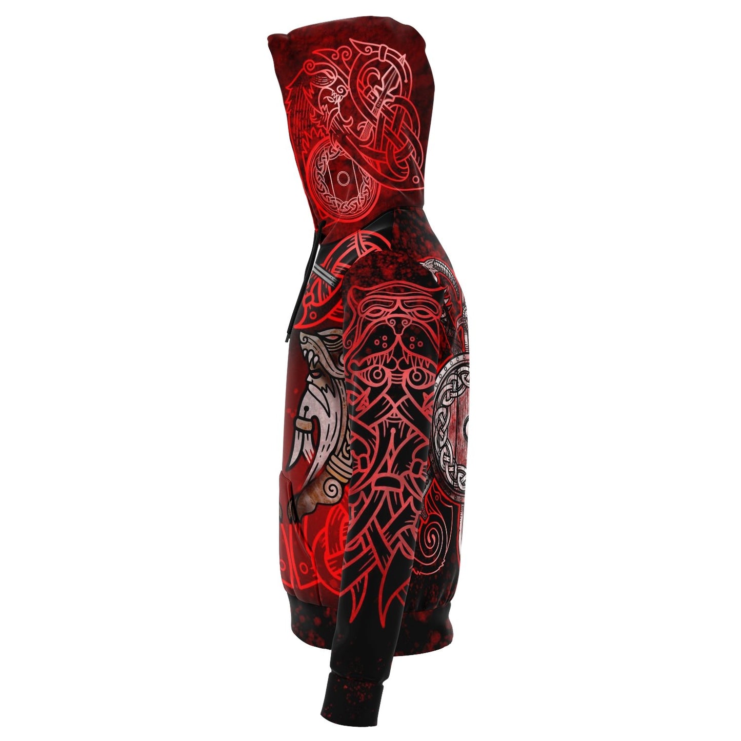 Berserker Warrior Cotton Hoodie - VikingsBrand