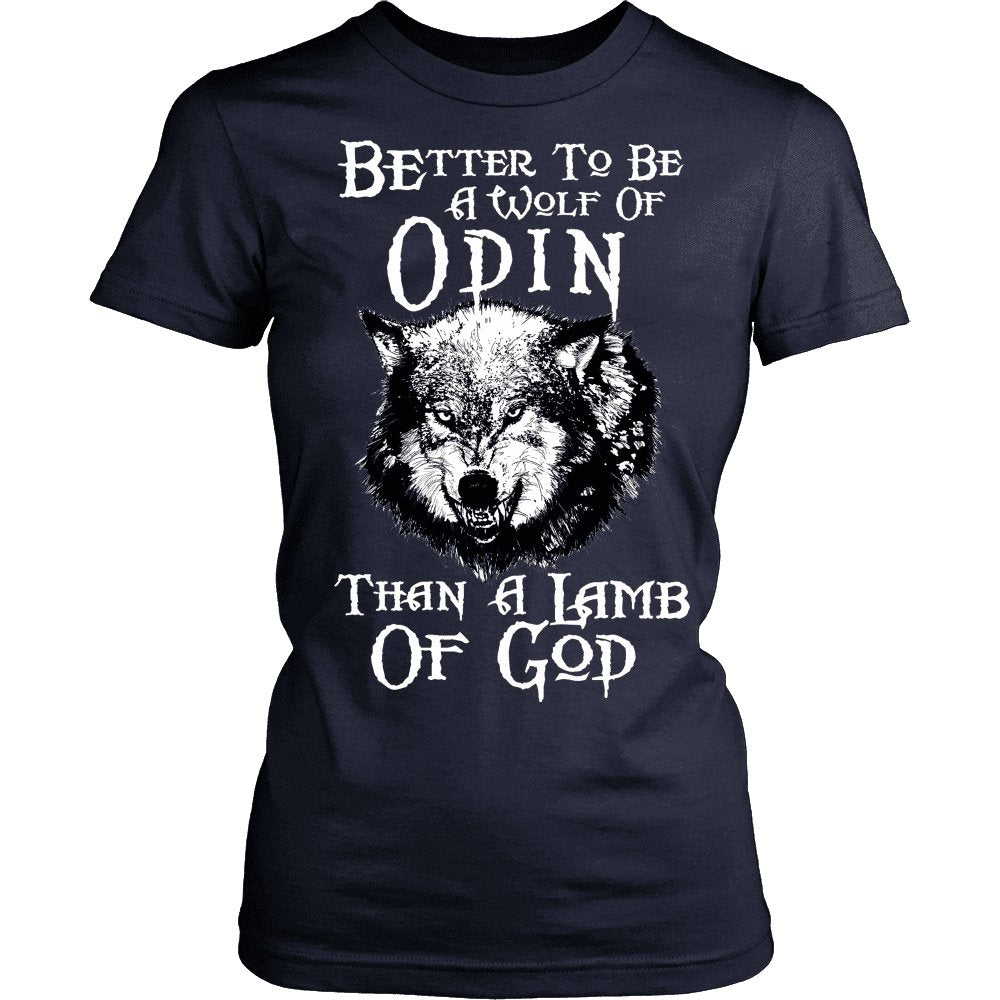 Better To Be A Wolf Of Odin Shirts/Hoodies - VikingsBrand