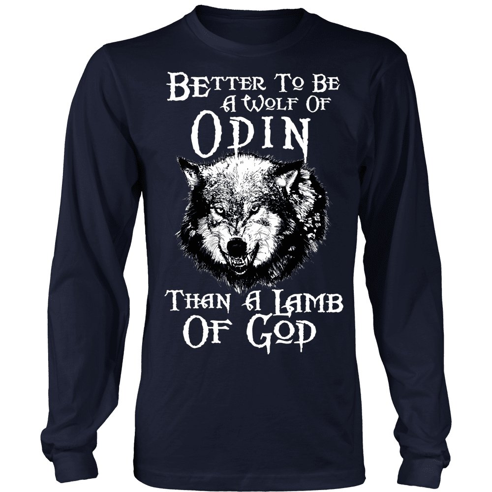Better To Be A Wolf Of Odin Shirts/Hoodies - VikingsBrand