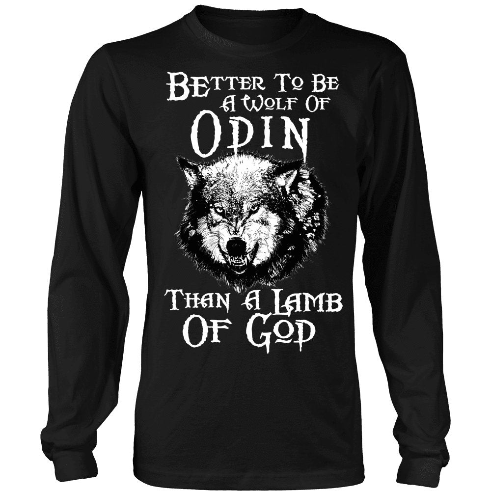 Better To Be A Wolf Of Odin Shirts/Hoodies - VikingsBrand