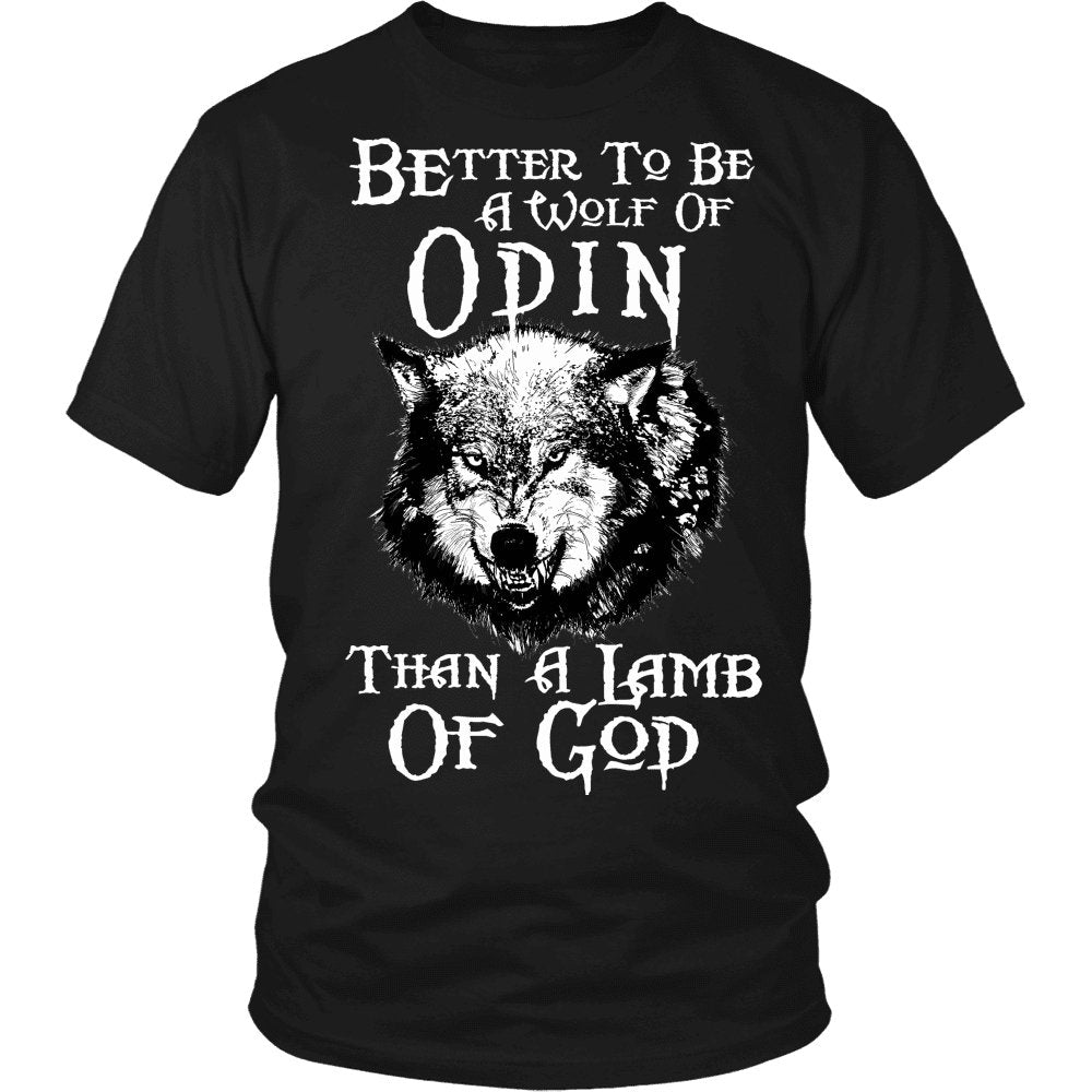 Better To Be A Wolf Of Odin Shirts/Hoodies - VikingsBrand
