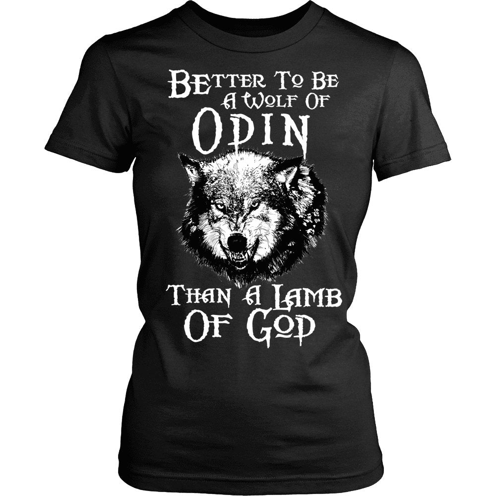 Better To Be A Wolf Of Odin Shirts/Hoodies - VikingsBrand