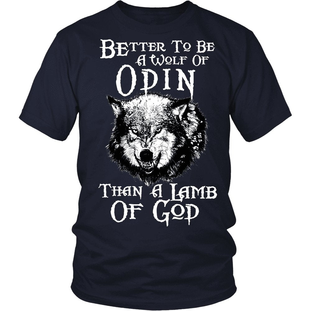 Better To Be A Wolf Of Odin Shirts/Hoodies - VikingsBrand