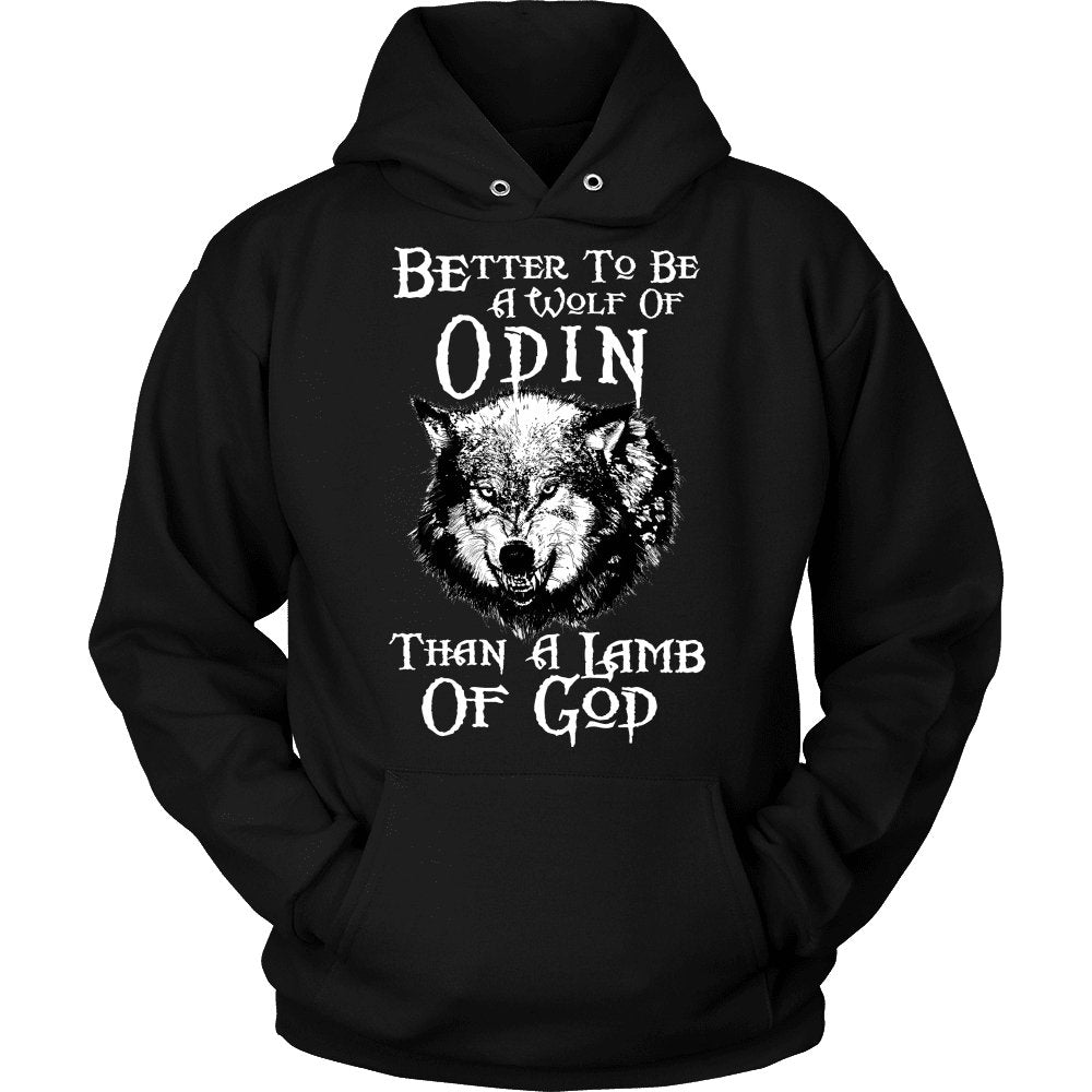 Better To Be A Wolf Of Odin Shirts/Hoodies - VikingsBrand