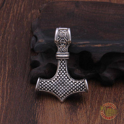 BIG 925 Sterling Silver Thor's Hammer - VikingsBrand