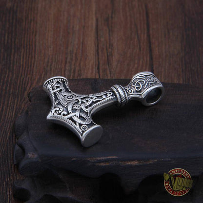 BIG 925 Sterling Silver Thor's Hammer - VikingsBrand