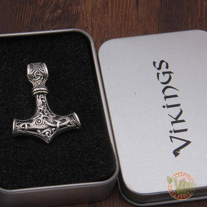 BIG 925 Sterling Silver Thor's Hammer - VikingsBrand