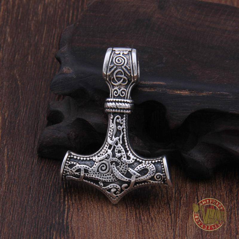 BIG 925 Sterling Silver Thor's Hammer - VikingsBrand