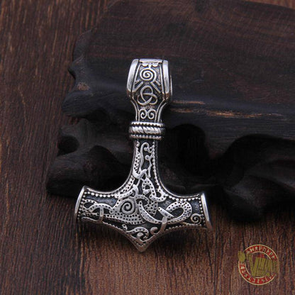BIG 925 Sterling Silver Thor's Hammer - VikingsBrand