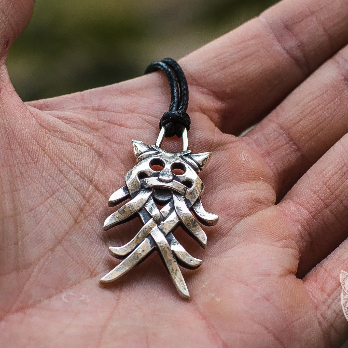 Big Aarhus Denmark 925 Sterling Silver Pendant - VikingsBrand