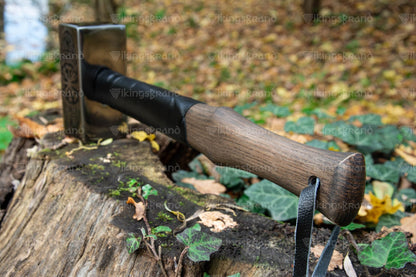 Big Viking Thor Hammer with Vegvisir