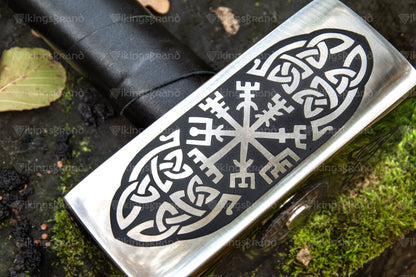 Big Viking Thor Hammer with Vegvisir