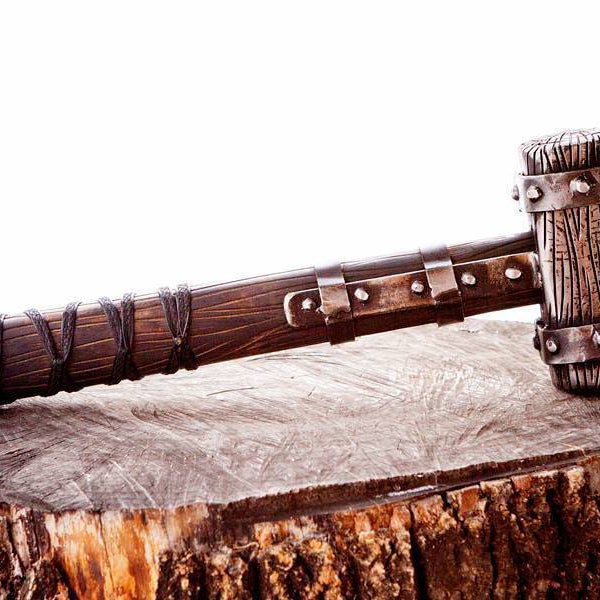 Bushcraft Quality Blacksmith Viking Nordic Thor's Hammer - VikingsBrand