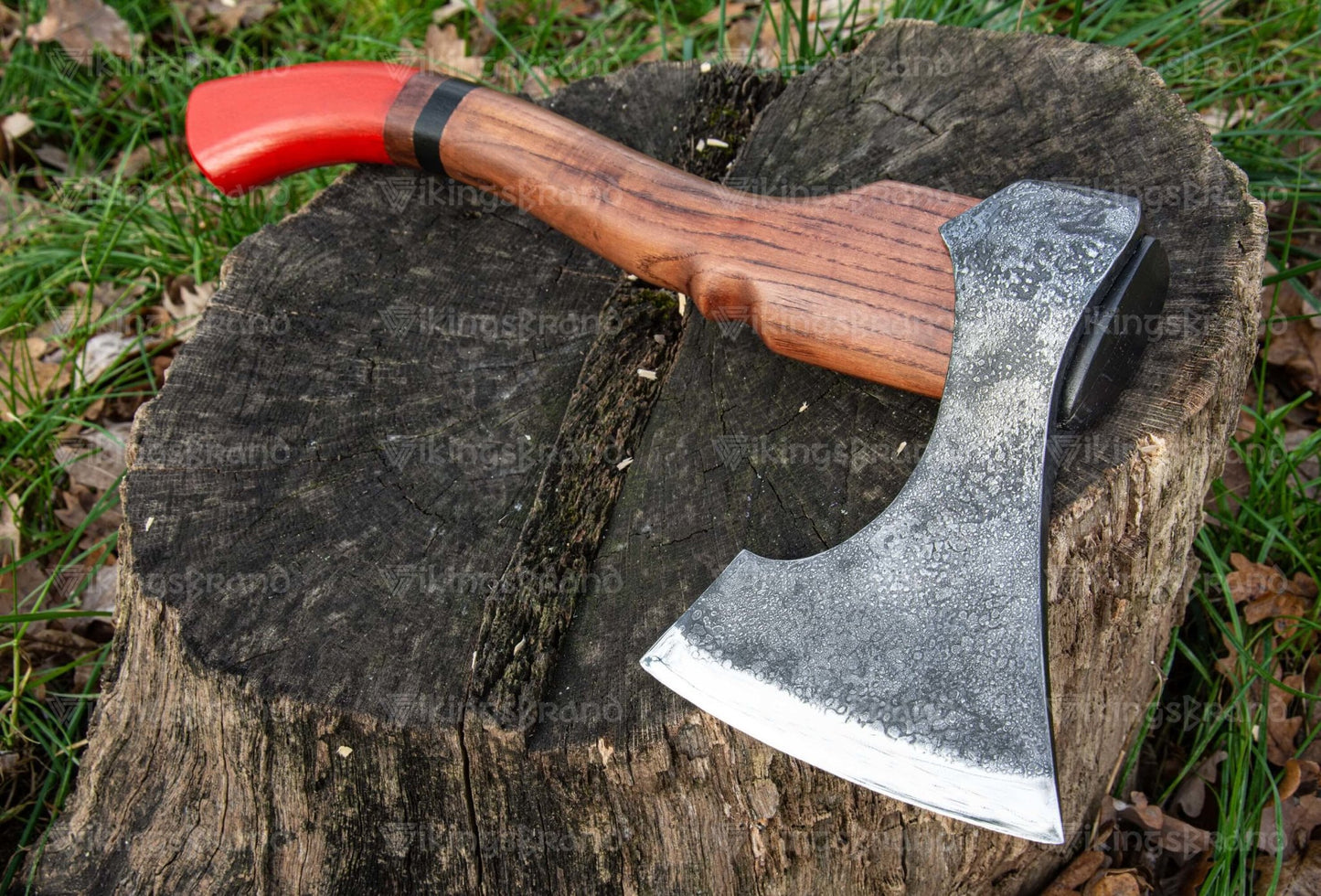 Carpenter Steel Axe With Red Handle