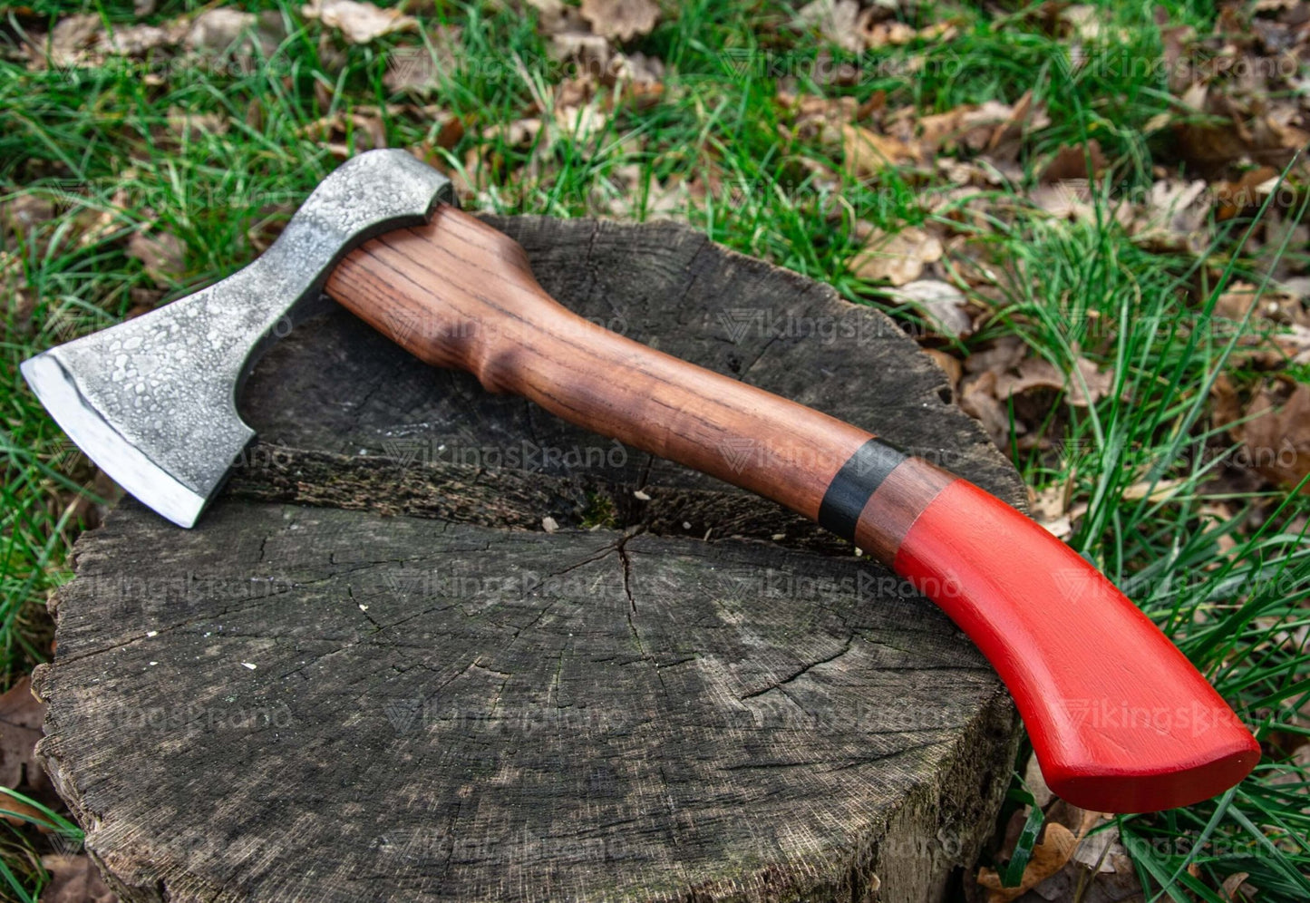 Carpenter Steel Axe With Red Handle