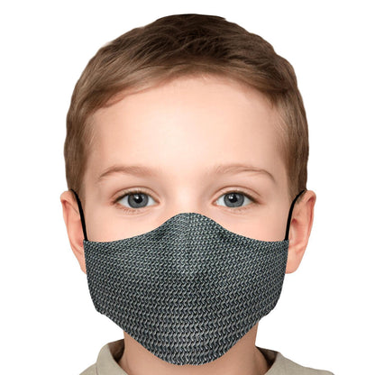 Chain Mail Viking Face Mask Cover