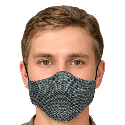 Chain Mail Viking Face Mask Cover