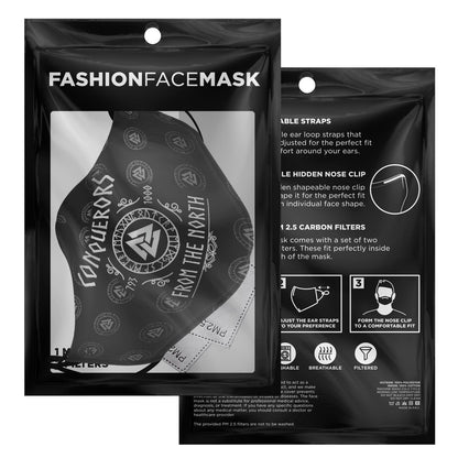 Conquerors From The North Viking Face Mask Cover