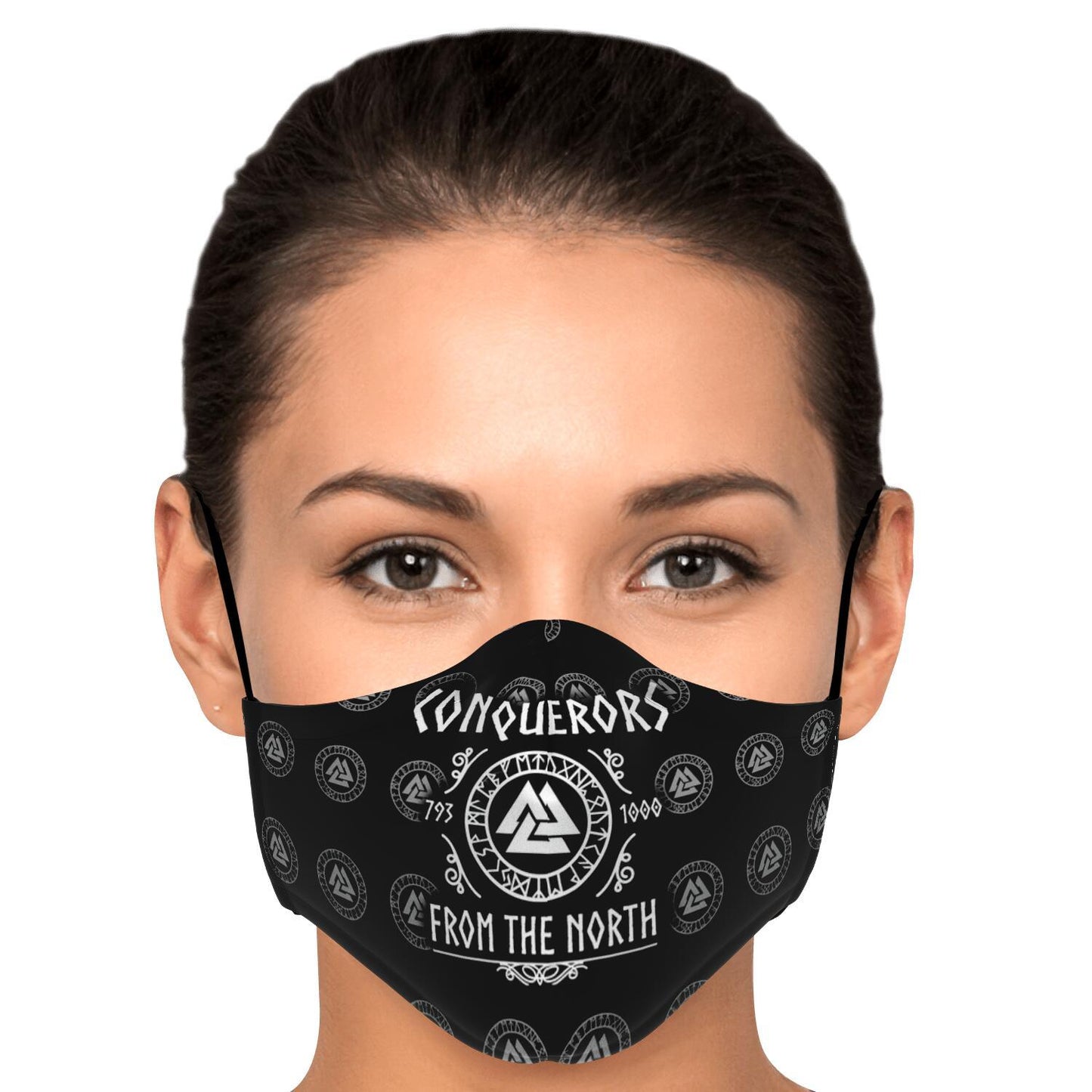 Conquerors From The North Viking Face Mask Cover