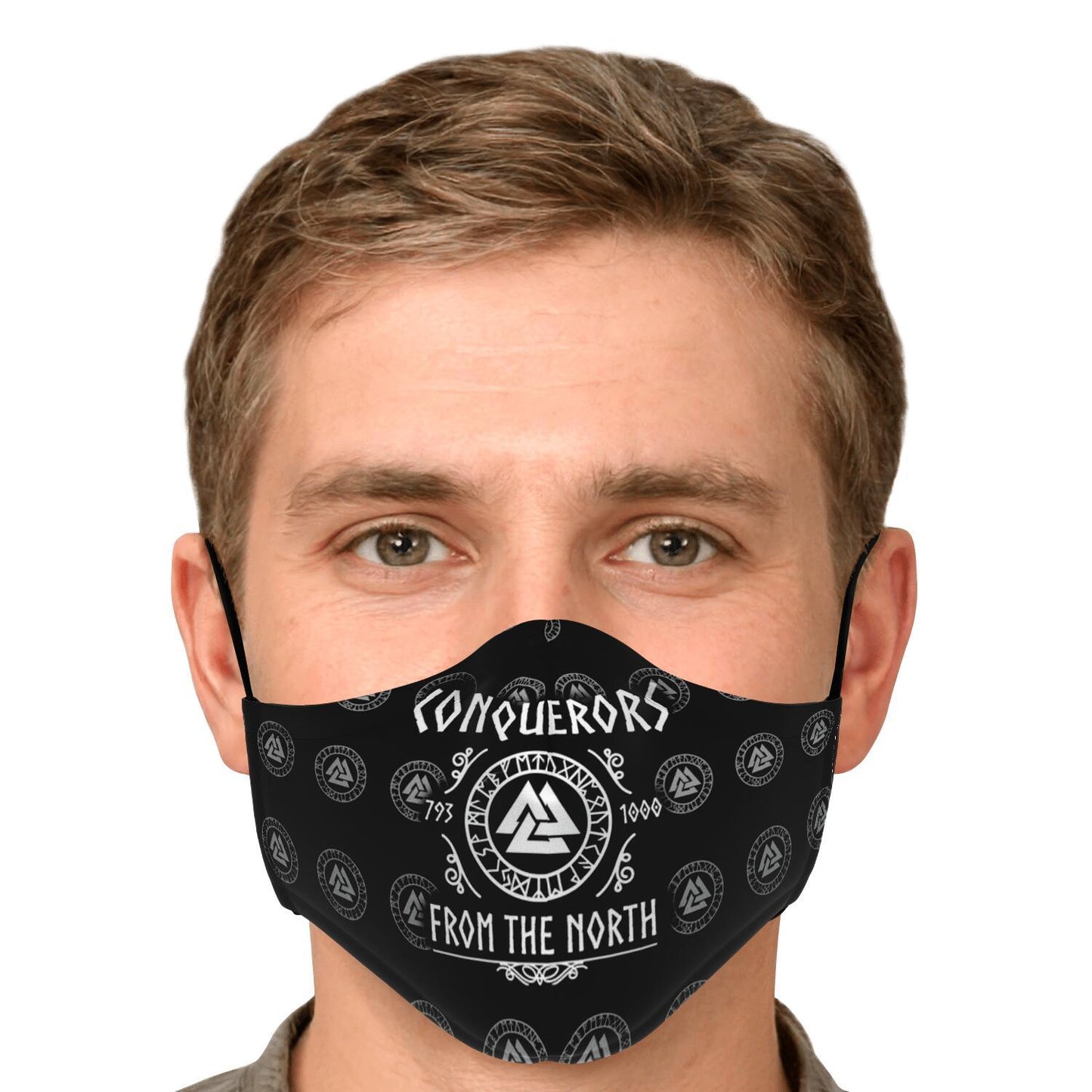 Conquerors From The North Viking Face Mask Cover