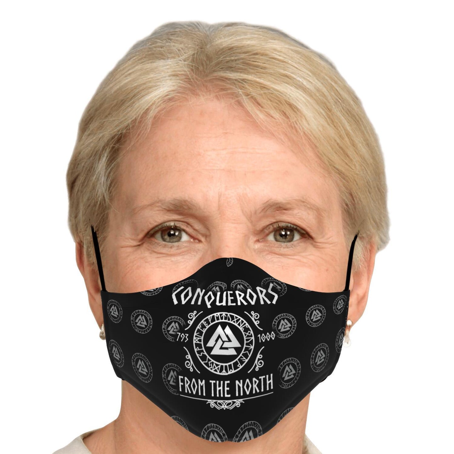 Conquerors From The North Viking Face Mask Cover