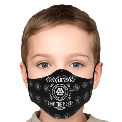 Conquerors From The North Viking Face Mask Cover
