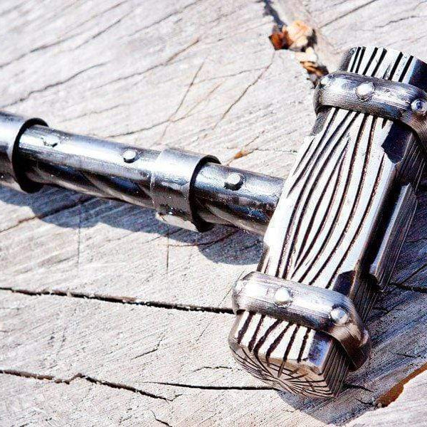 Custom hand forged Viking Thor hammer - VikingsBrand