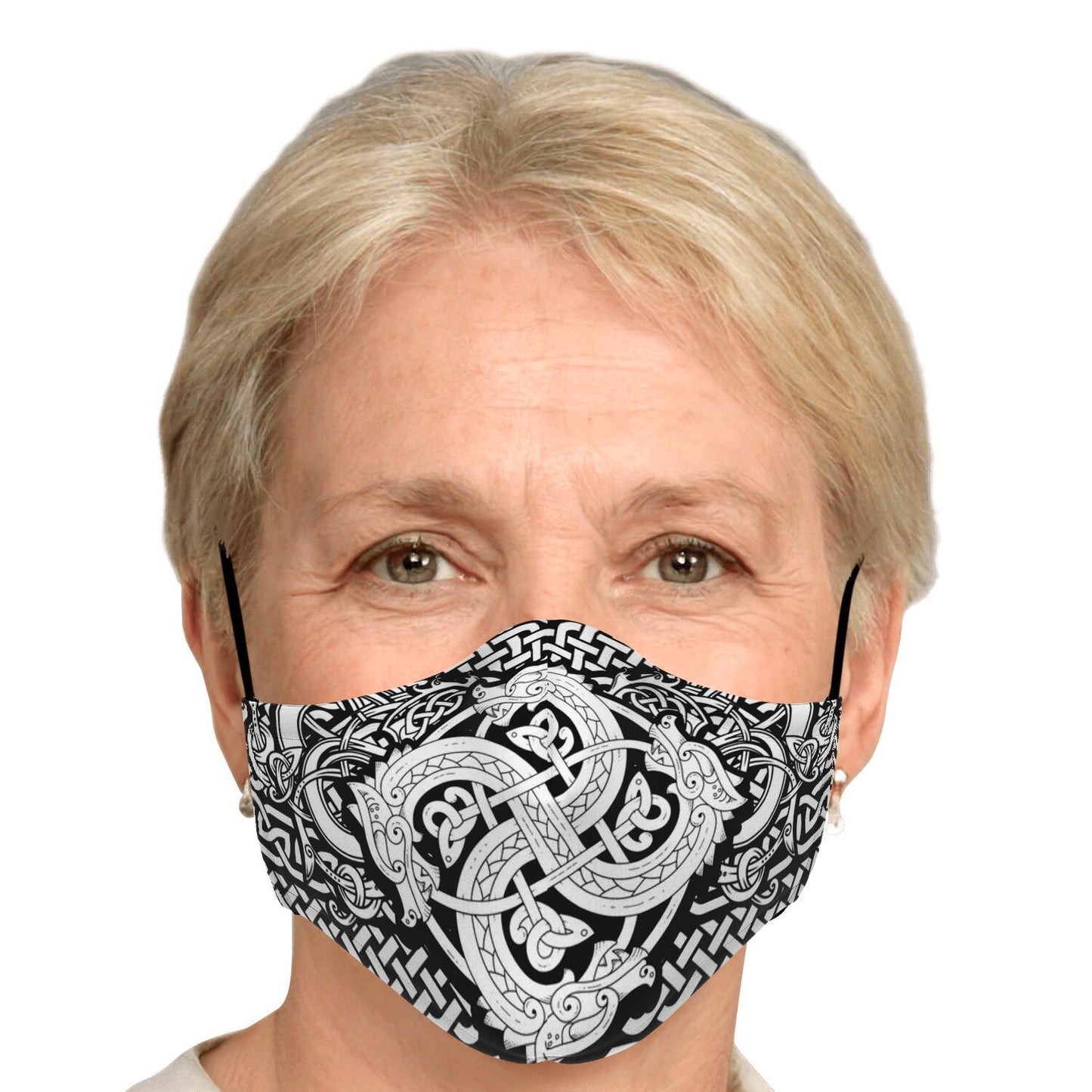 Dragon Viking Face Mask Cover