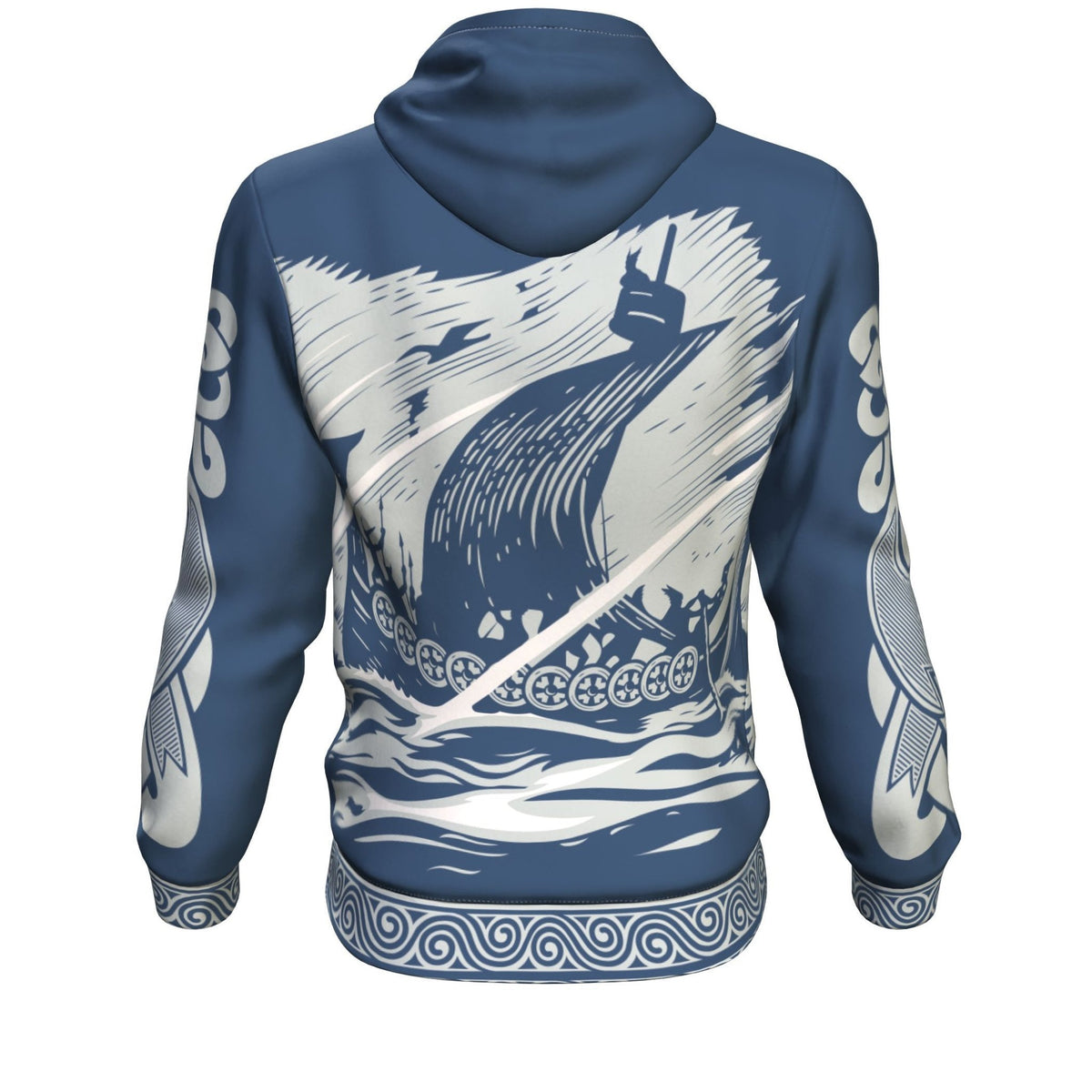 Drakkar Dragon Viking Hoodie Dress