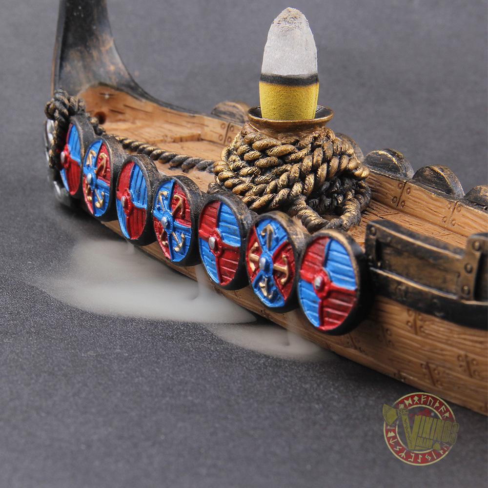 Drakkar Viking Boat Incense Holder