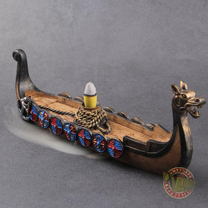 Drakkar Viking Boat Incense holder