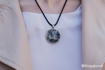 Drakkar Viking Pendant Sterling Silver Handmade Jewelry