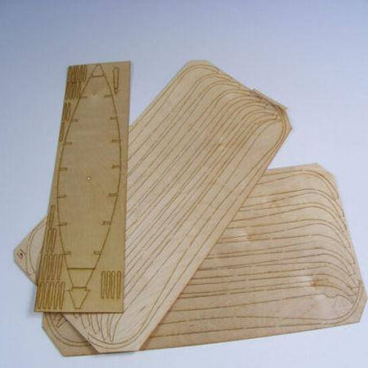 Drakkar Viking Ship - Wooden Model - DIY Kit (Unassembled)- 1/50 Scale - VikingsBrand