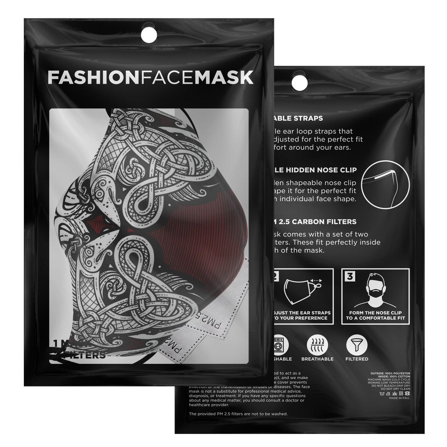 Viking Face Mask Cover