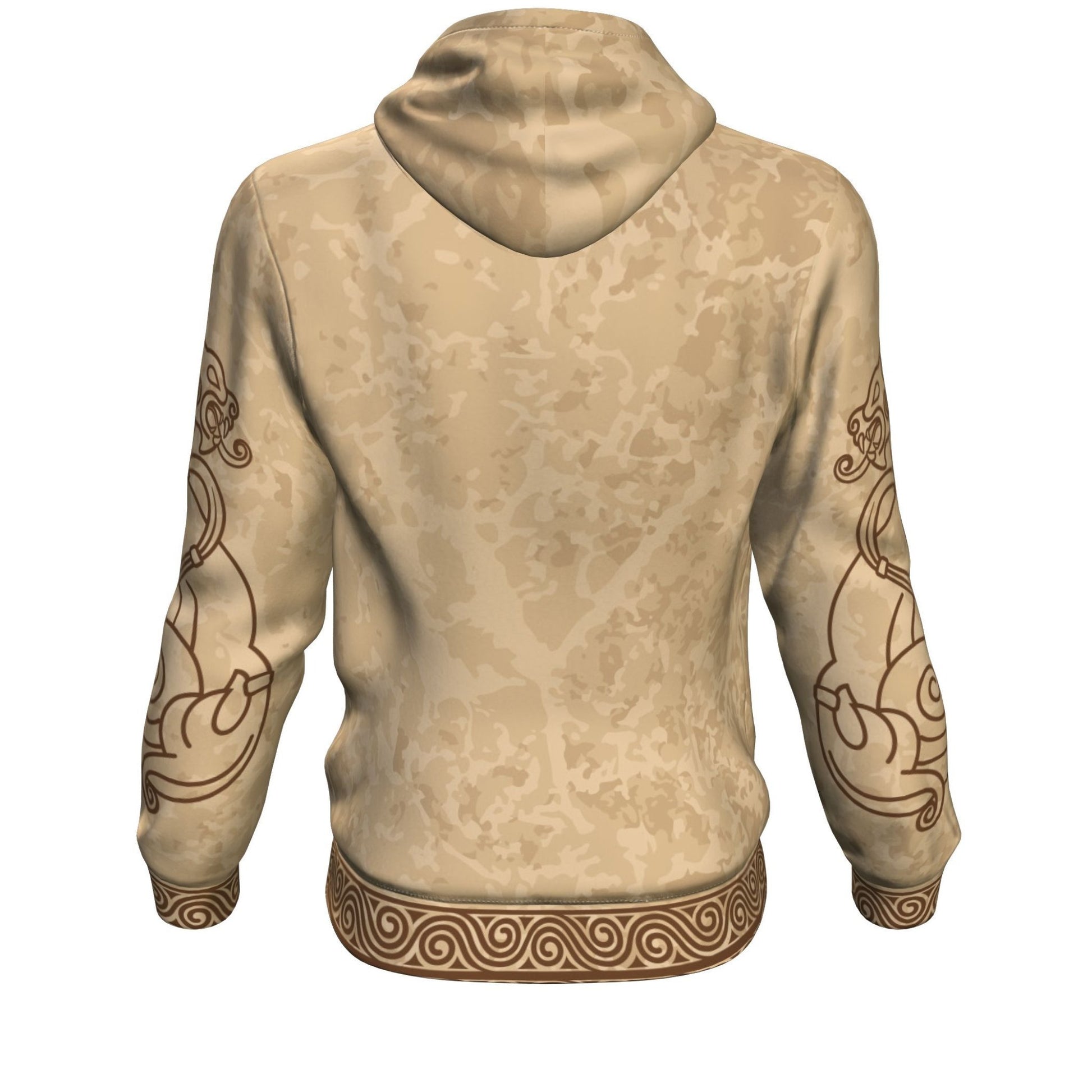 Edda with Wolves Skoll and Hati on the Sleeves - VikingsBrand
