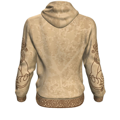 Edda with Wolves Skoll and Hati on the Sleeves - VikingsBrand