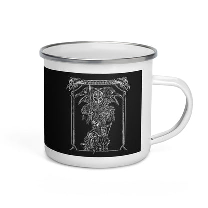 Einherjar Path Viking Enamel Mug