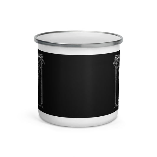 Einherjar Path Viking Enamel Mug