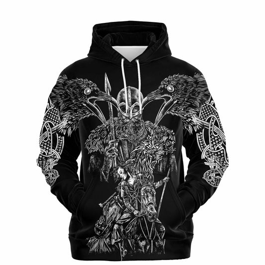 Einherjar Path Viking Hoodie - Viking Clothing