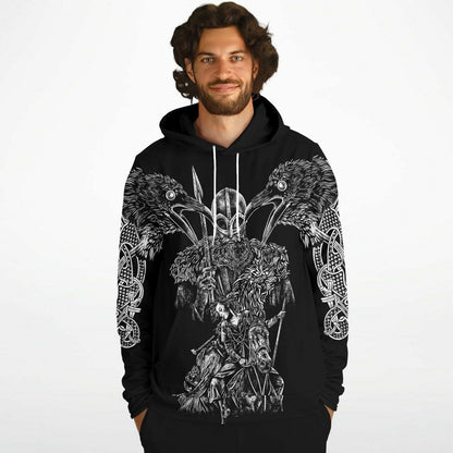 Einherjar Path Viking Hoodie - Viking Clothing