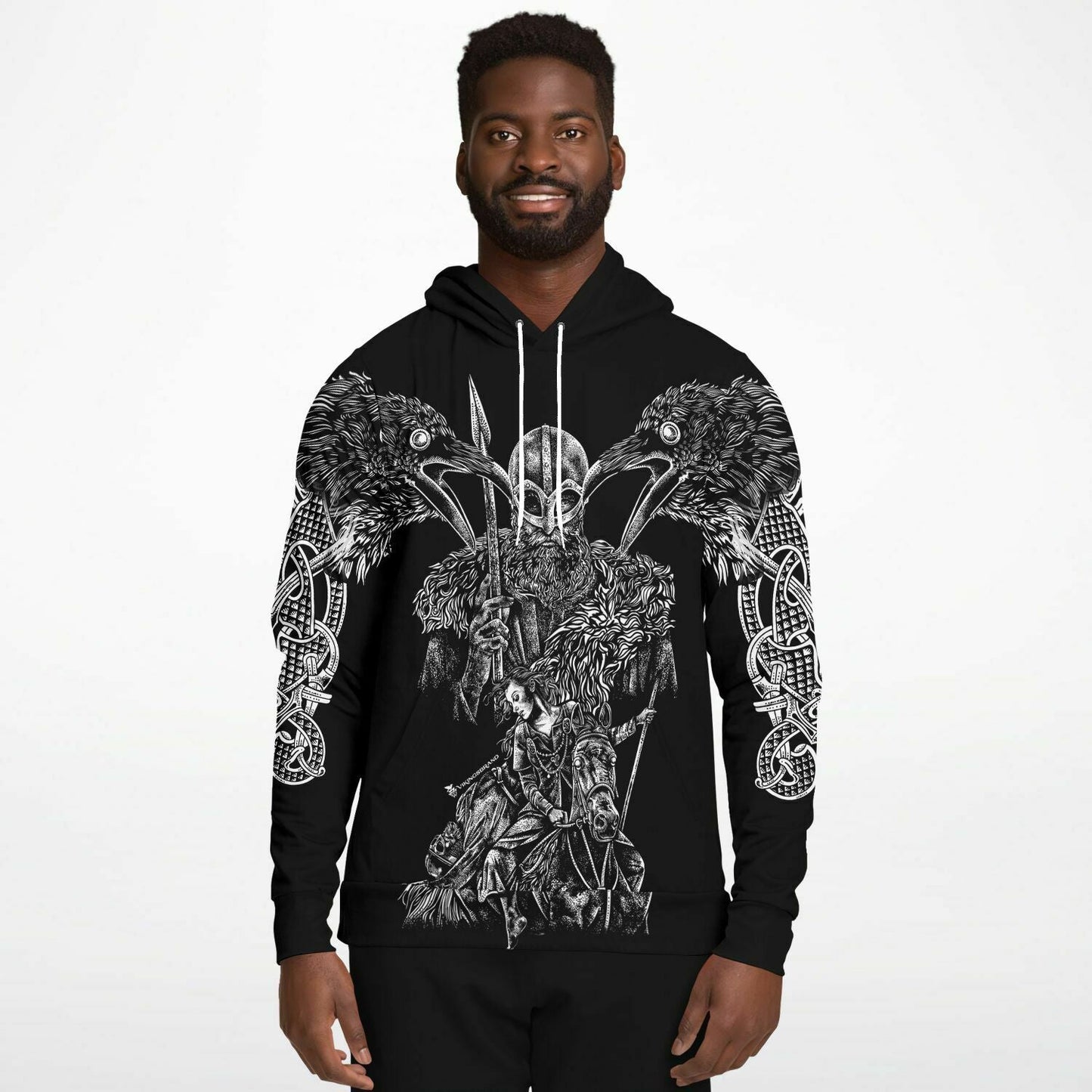 Einherjar Path Viking Hoodie - Viking Clothing