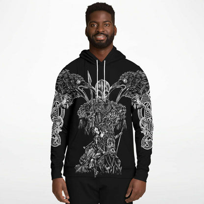 Einherjar Path Viking Hoodie - Viking Clothing