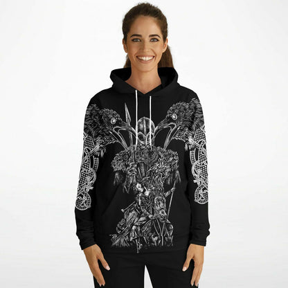 Einherjar Path Viking Hoodie - Viking Clothing