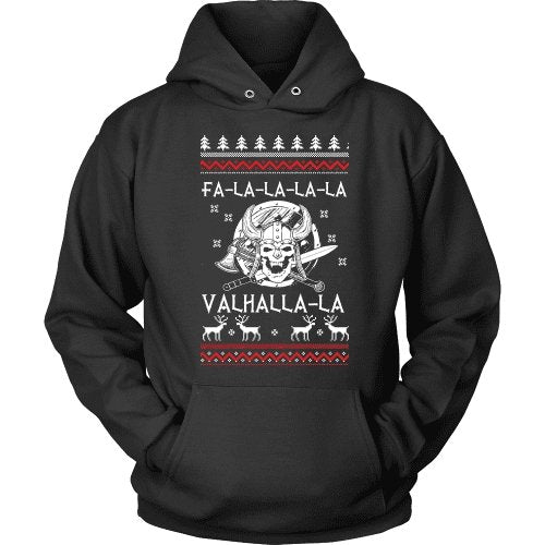 Fa - La - La Valhalla Christmas Sweater - VikingsBrand