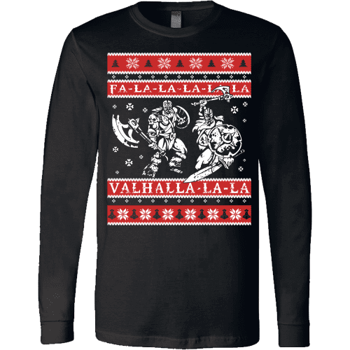 Fa-La-La Valhalla Holiday Shirt #2 - VikingsBrand