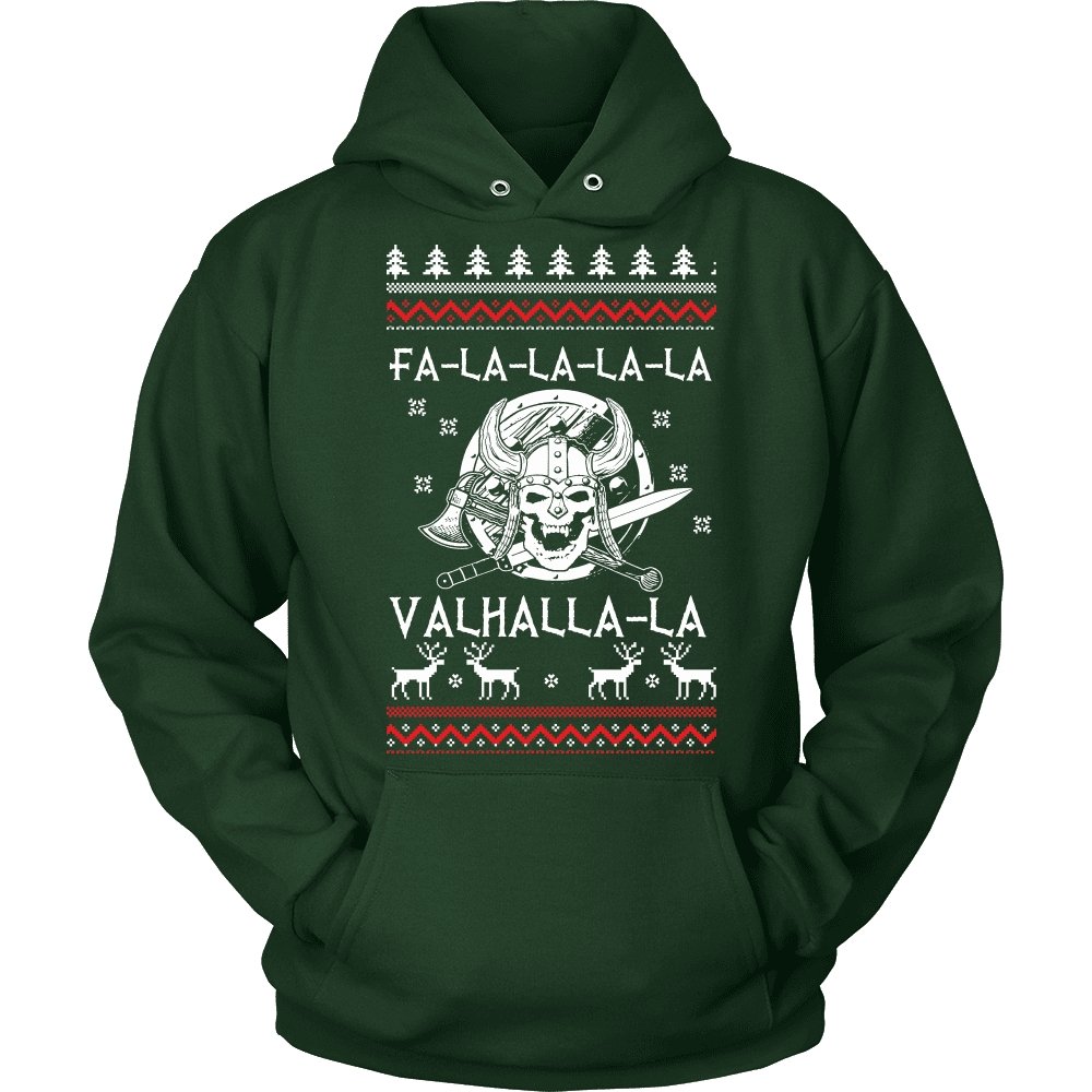Fa - La - La Valhalla Holiday Sweater - VikingsBrand