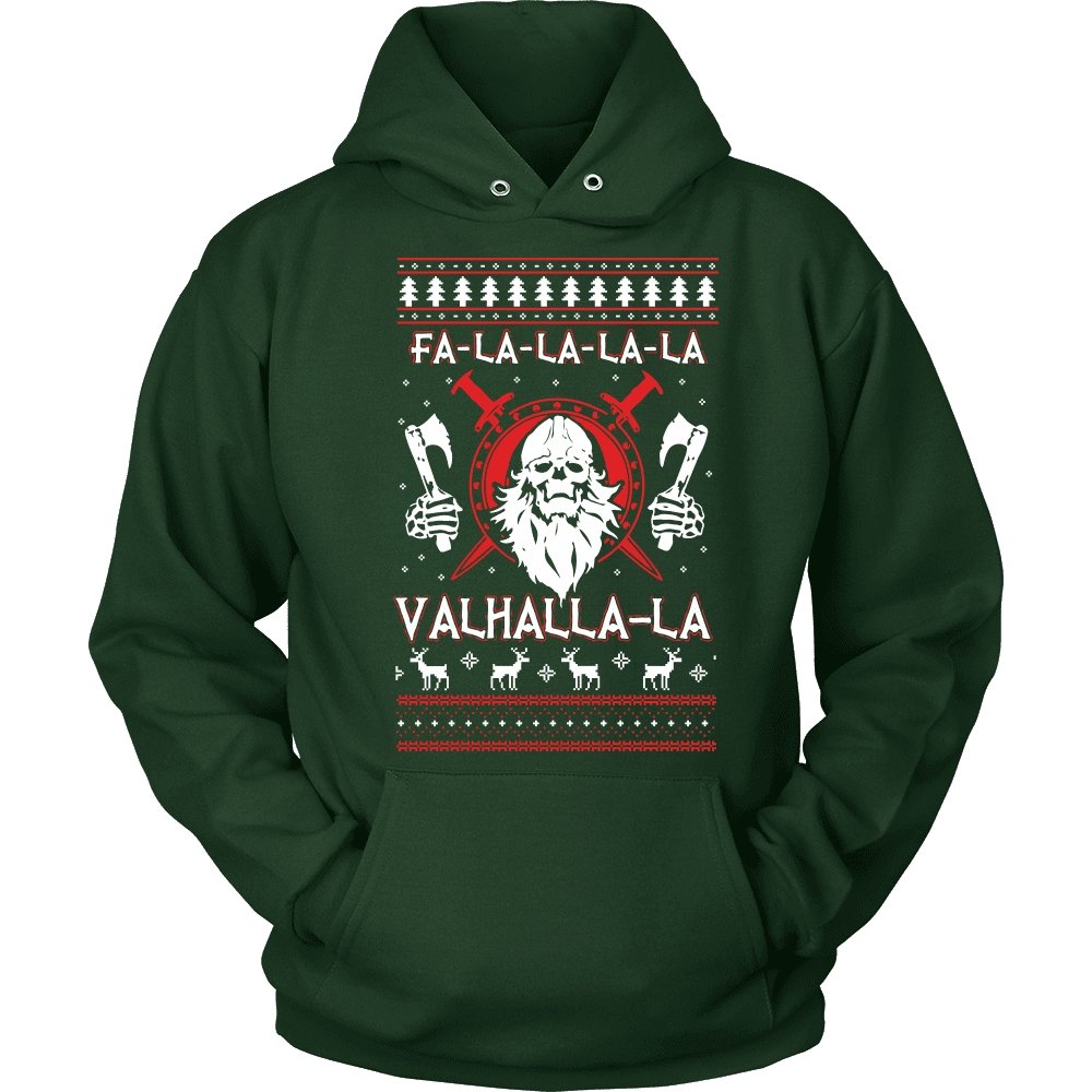 Fa - La - La Valhalla New Holiday Sweater - VikingsBrand