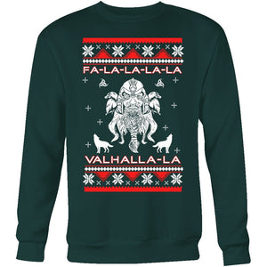 Fa La La Valhalla Odin Yule Christmas Sweater – view 4
